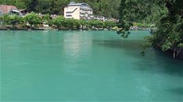 The River Aare just before the HEP station at Interlaken